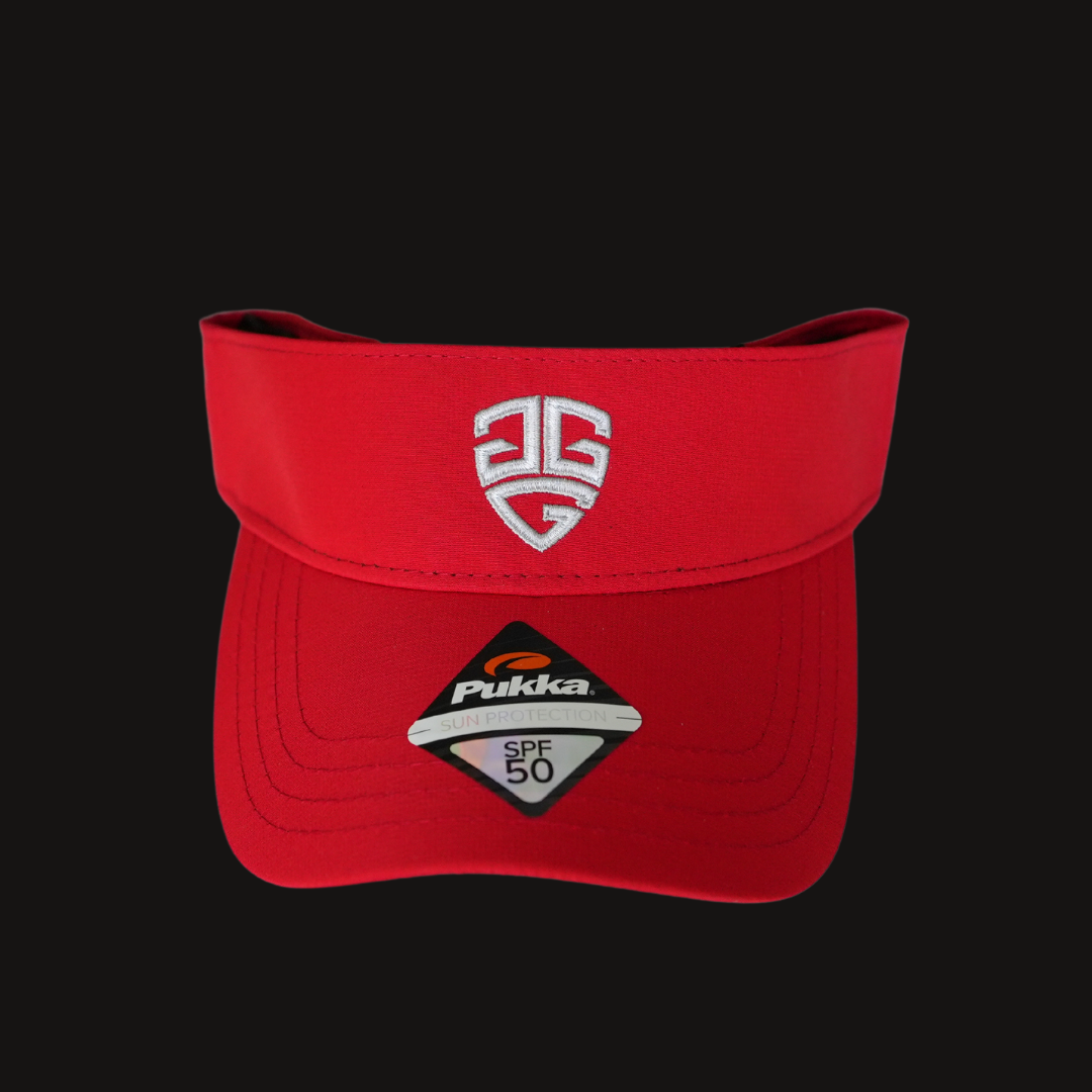 Red GGG Visor