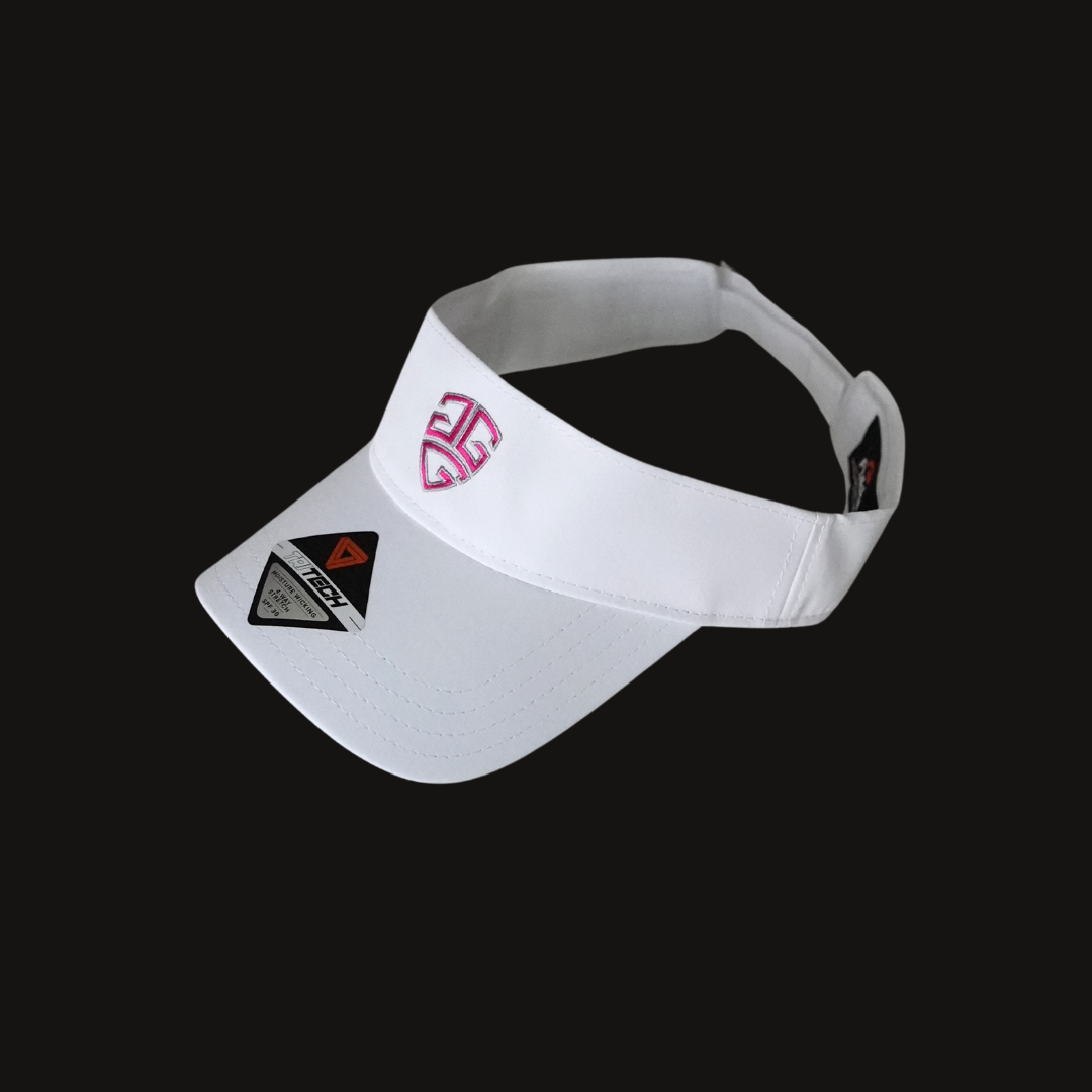 White GGG Visor