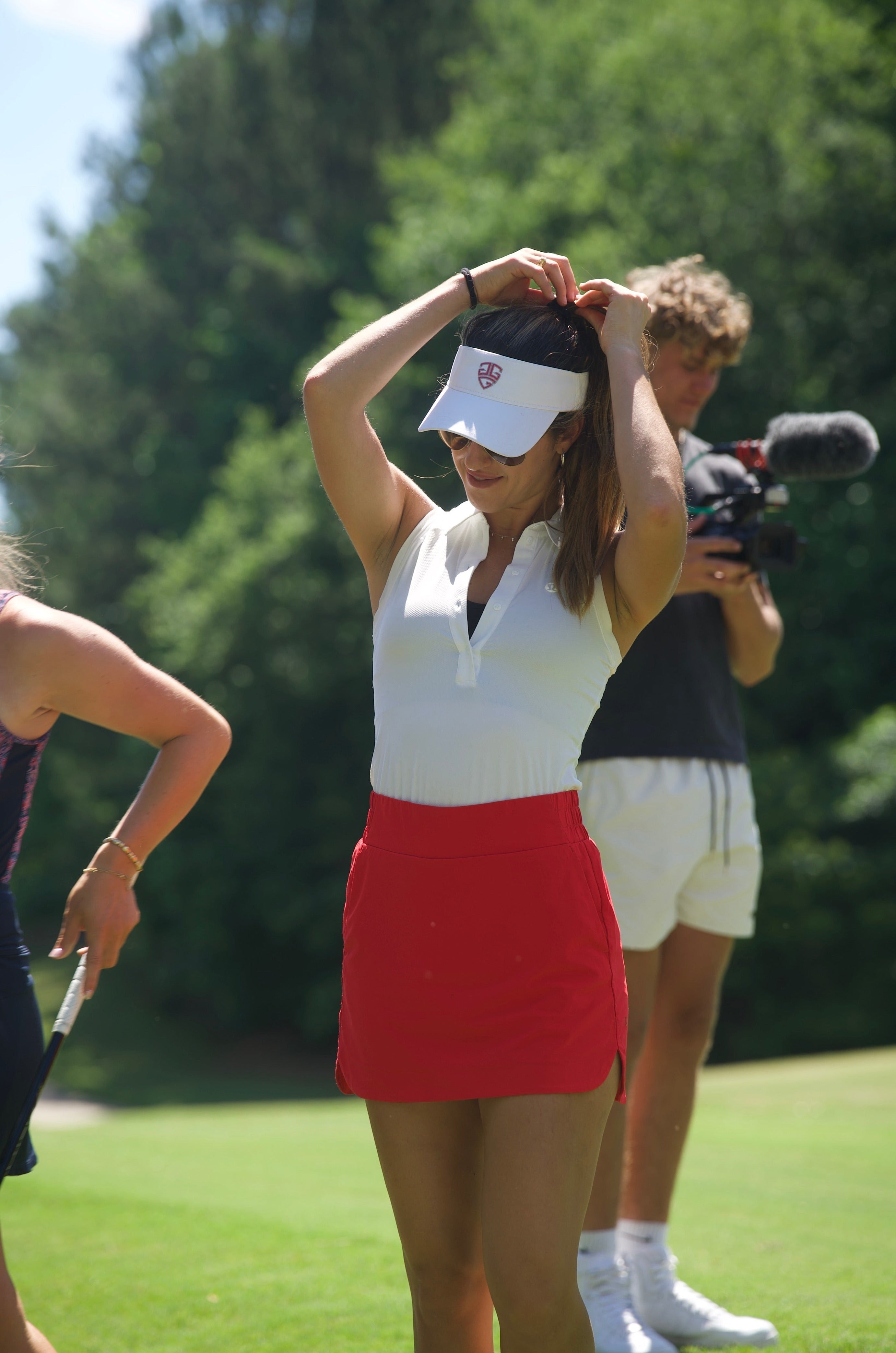 Girls golf visor on sale