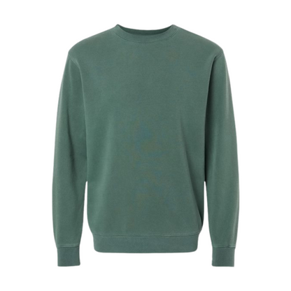 Pigment-Dyed Alpine Green Crewneck